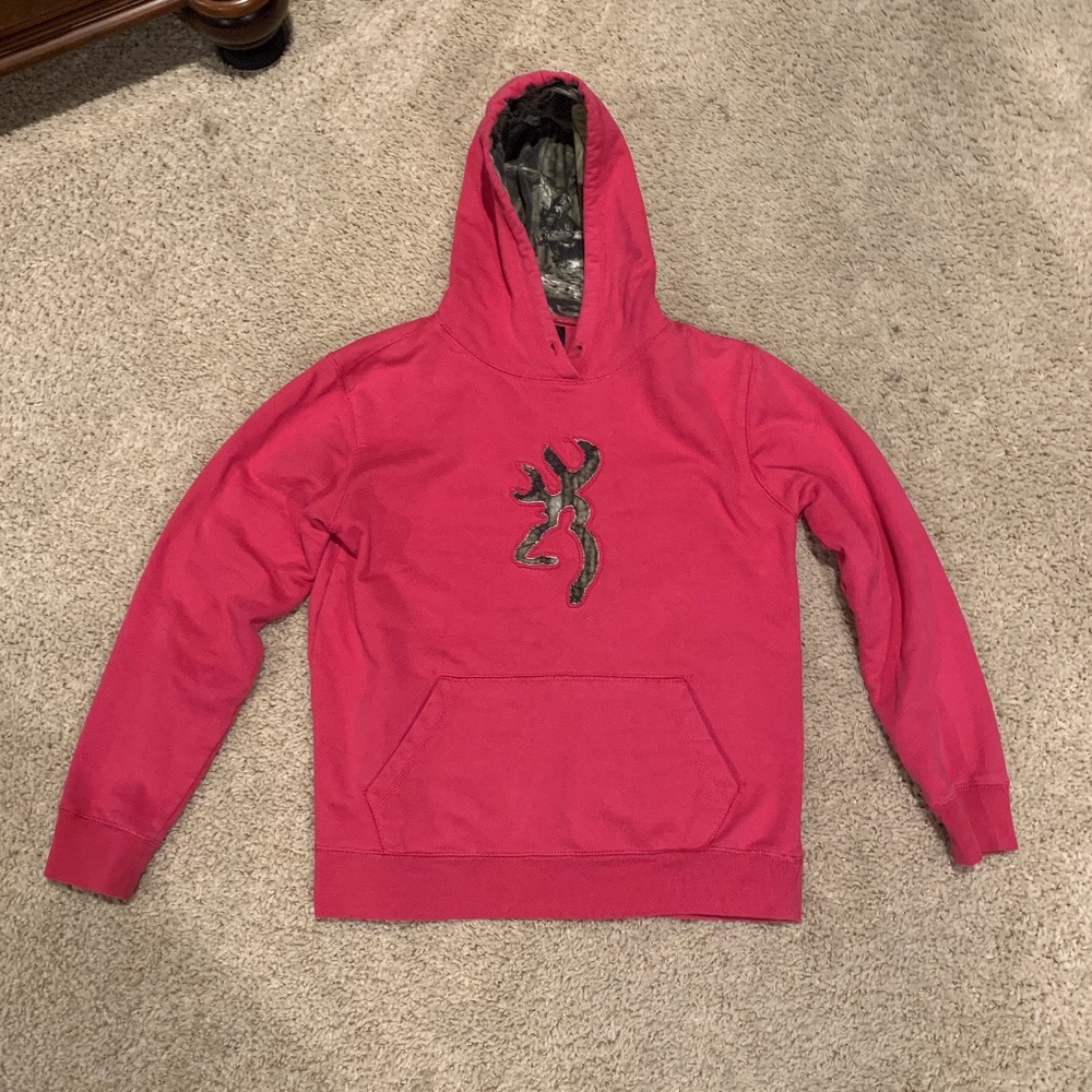 Browning Sweatshirt Hoodie Size Large.